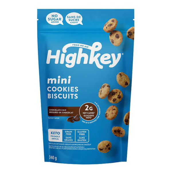 HighKey Mini Chocolate Cookies 340g