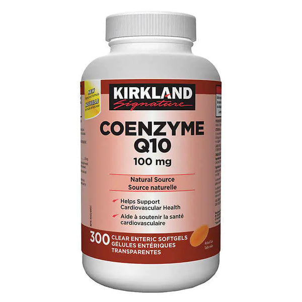 Kirkland Signature Coenzyme Q10 100mg 300 softgels