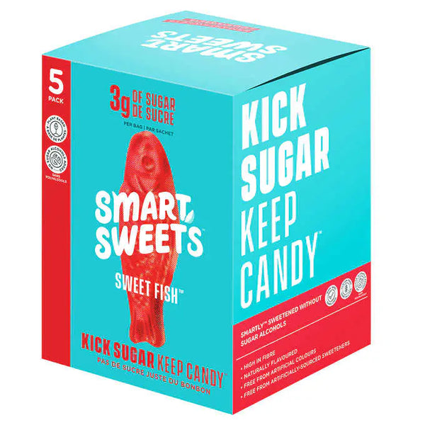 Smart Sweets Sweet Fish  5x50g