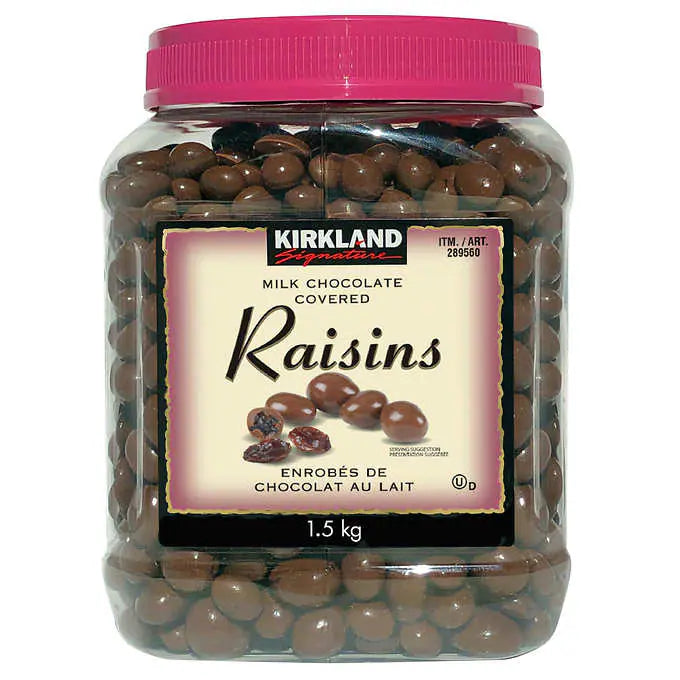 Kirkland Signature Chocolate Raisins 1.5kg