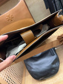 TORY BURCH THEA WEB LARGE SHOULDER BAG