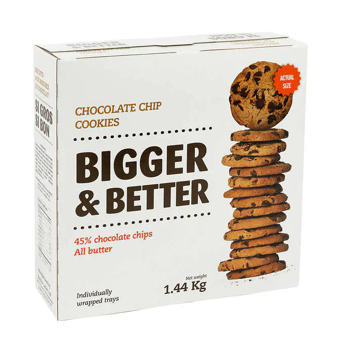 Bigger and Better Chocolate Chip Cookies 1.44kg