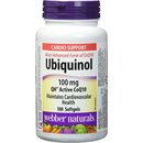 Webber Naturals Ubiquinol 100mg 100 softgels