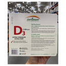 Jamieson Vitamin D3 2500IU 365 tablets