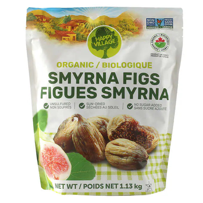 Happy Village Organic Smyrna Figs 1.13kg有機無花果乾 1.13kg裝