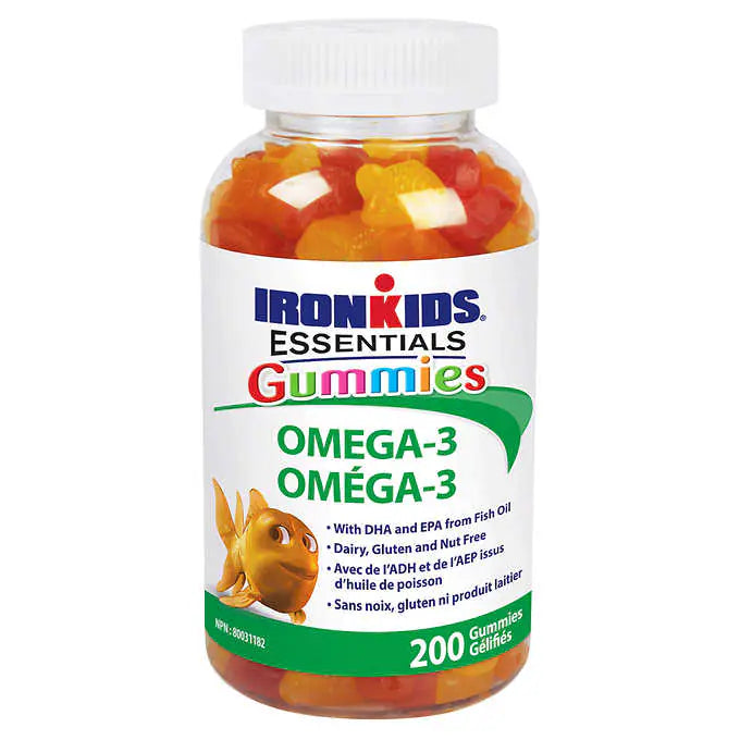 IronKids Essential Omega-3 Gummies 200 gummies