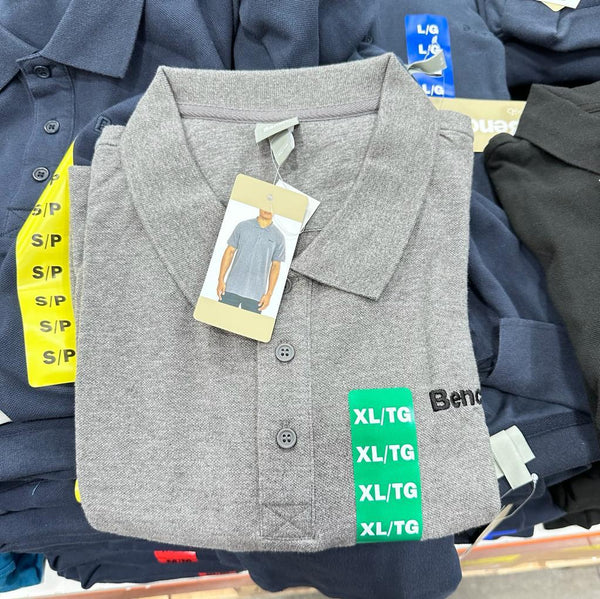 Bench Men’s Polo 100%棉質男裝Polo size S--XXL