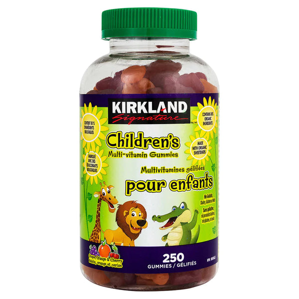 Kirkland Signature Children's multivitamin gummies 250 gummies 兒童綜合維他命軟糖超值裝250粒