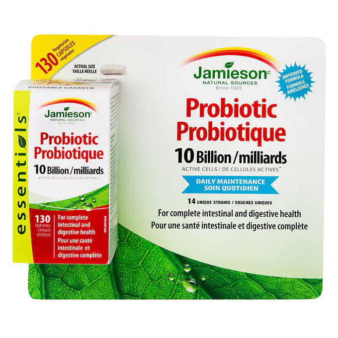 Jamieson Probiotic 10 Billion 130 capsules