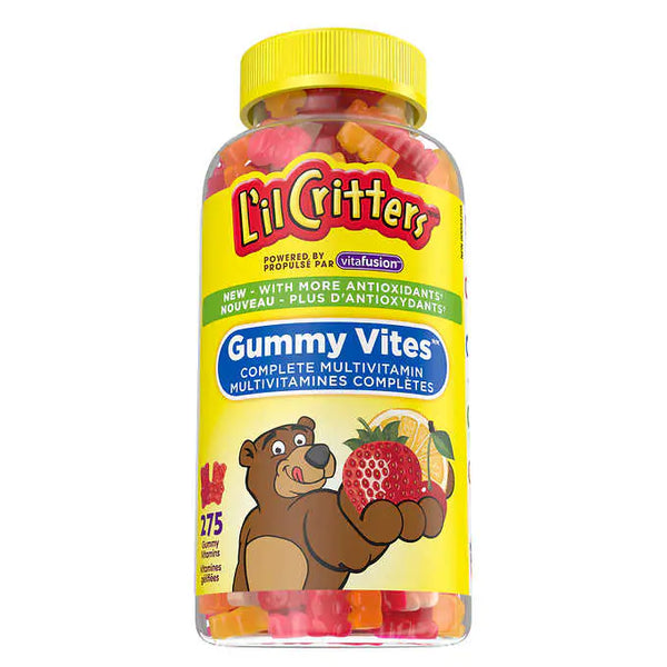 L’il Critters Kids Vitamin Gummy Vites兒童綜合維他命營養軟糖275粒