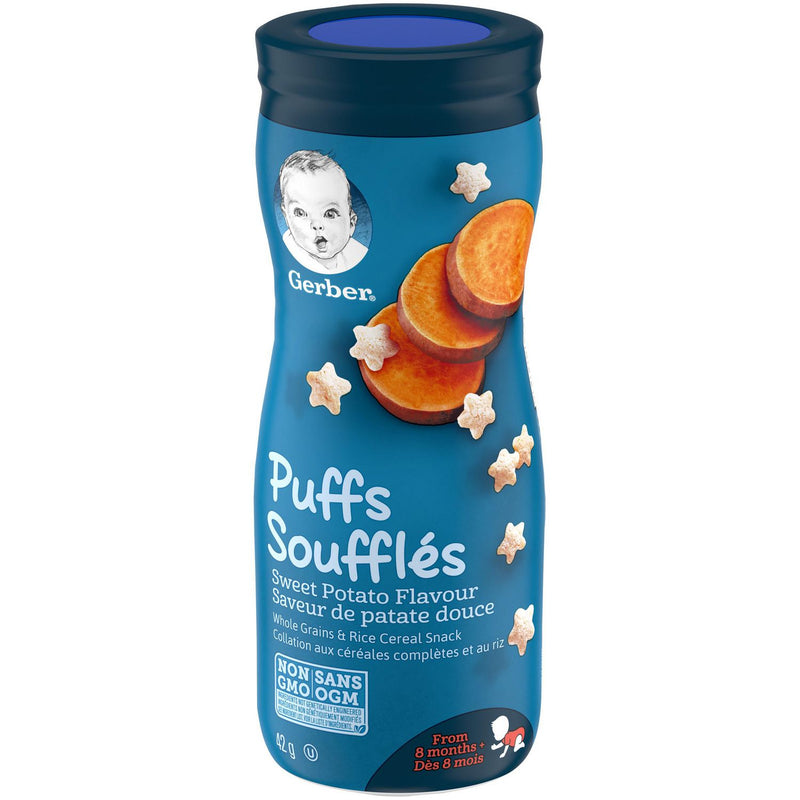 Gerber Puffs Baby Snacks 嘉寶星星泡芙, BB最愛的零食42g