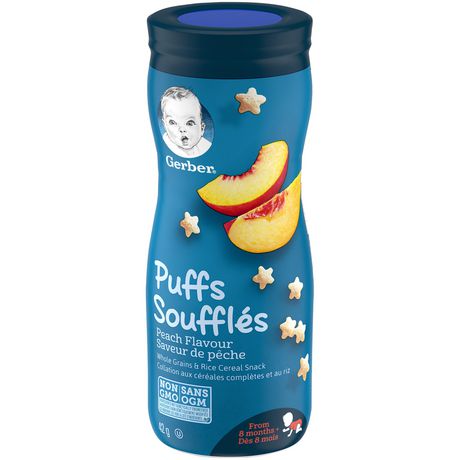 Gerber Puffs Baby Snacks 嘉寶星星泡芙, BB最愛的零食42g