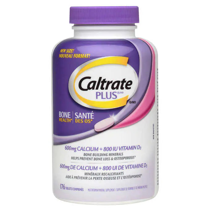 Caltrate Plus Calcium Supplement 176 tablets  佳存高濃度鈣片 176 片