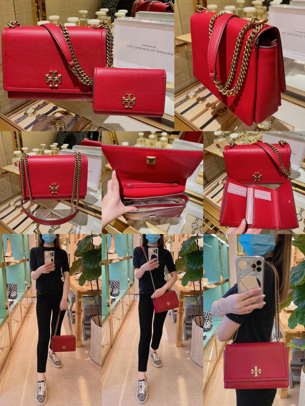 Tory Burch Kira Crossbody in RED