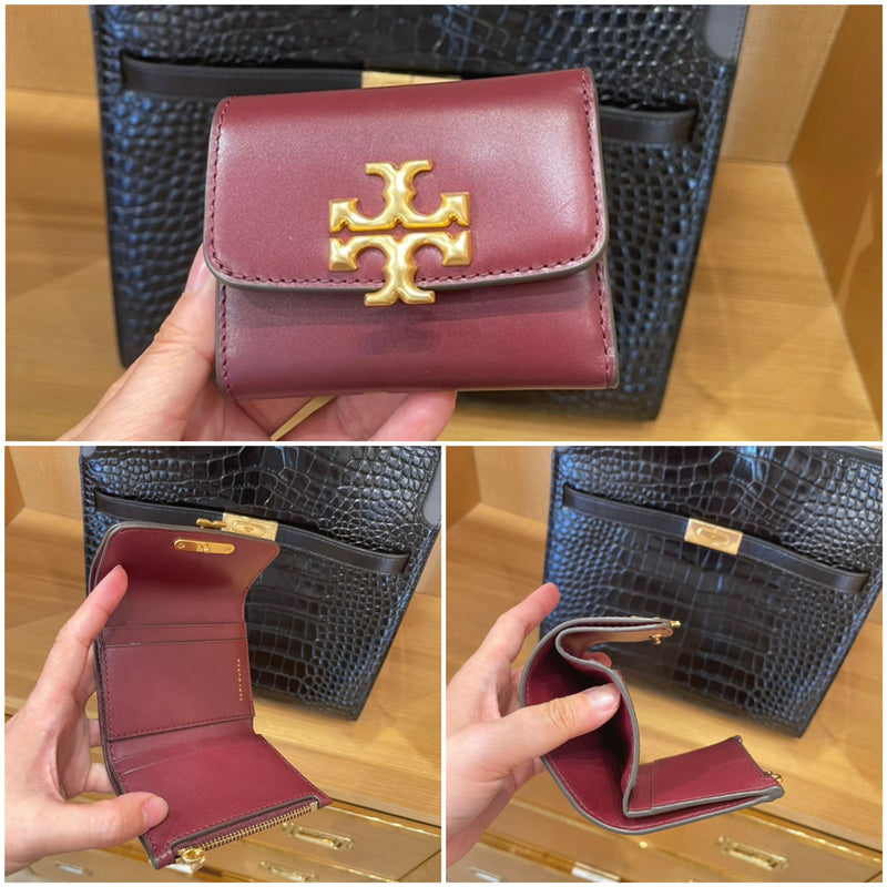 Tory Burch Eleanor 最高貴系列三摺短銀包