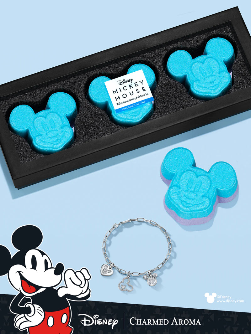 Charmed Aroma Disney® Minnie / Micky Mouse Bath Bomb Set - Minnie / Micky Mouse Charm Bracelet 迪士尼米妮/米奇沐浴炸彈-手鏈系列