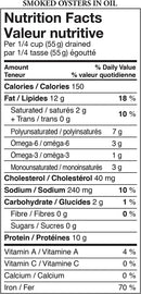 Ocean's Smoked Oyster 85g