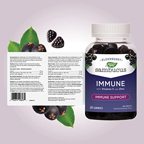 Nature’s Way Sambucus Elderberry 60 gummies