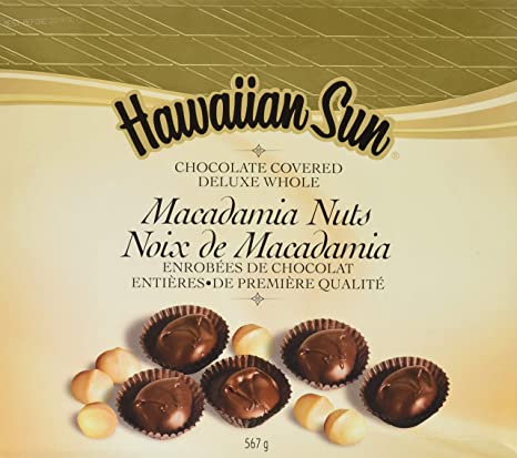 Hawaiian Sun Chocolate cover macadamia nuts夏威夷果仁朱古力 567g