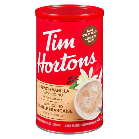 Tim Hortons French Vanilla Cappuccino 即沖雲呢嗱法式泡沫咖啡粉 454g