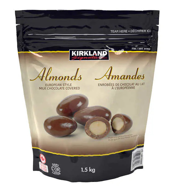 Kirkland Signature Milk Chocolate Almonds 1.5kg