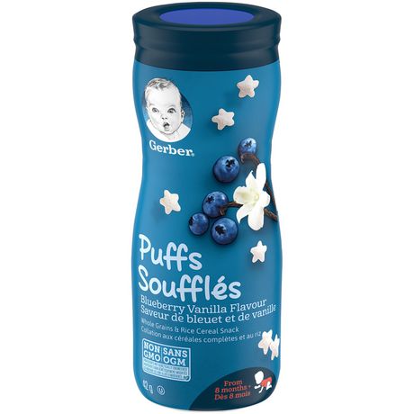 Gerber Puffs Baby Snacks 嘉寶星星泡芙, BB最愛的零食42g