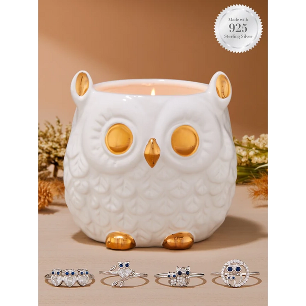 Charmed Aroma Owl Candle