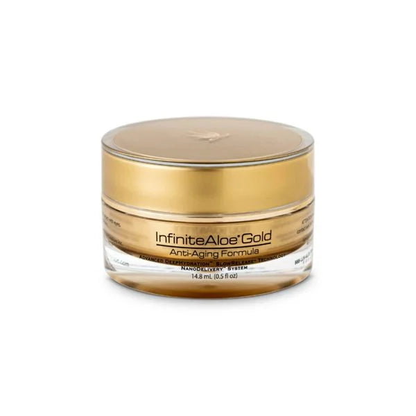 Infinite Aloe Gold Anti Aging Formula Jar 15mL 黃金蘆薈護膚霜