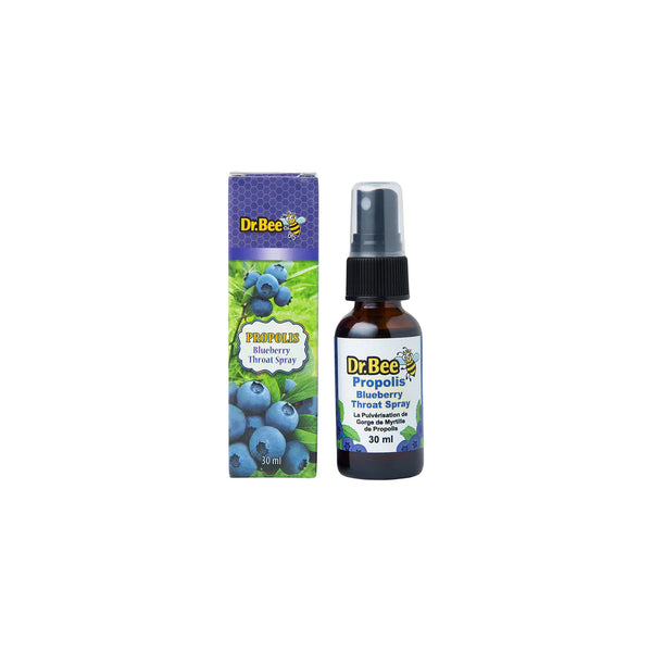 Dr Bee Propolis Blueberry Throat Spray 30mL