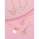 Charmed Aroma-Gnome Candle - Pink & Gold Heart Necklace Collection