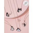 Charmed Aroma-Penguin Candle - 925 Sterling Silver Penguin Necklace Collection