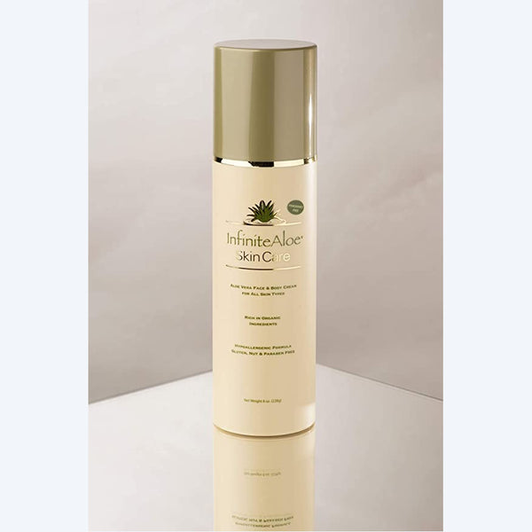 Infinite Aloe Face & Body Cream Pump Fragrance Free 228g