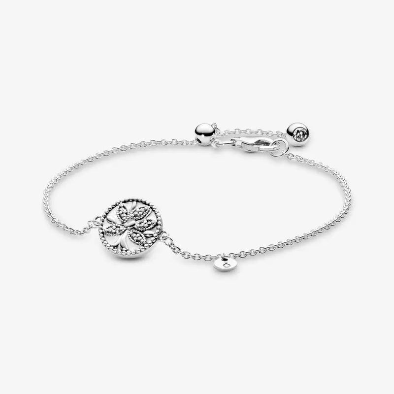 PANDORAHeart Sparkling Family Tree Slider Bracelet