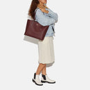 Coach Mollie Tote in Wine Color