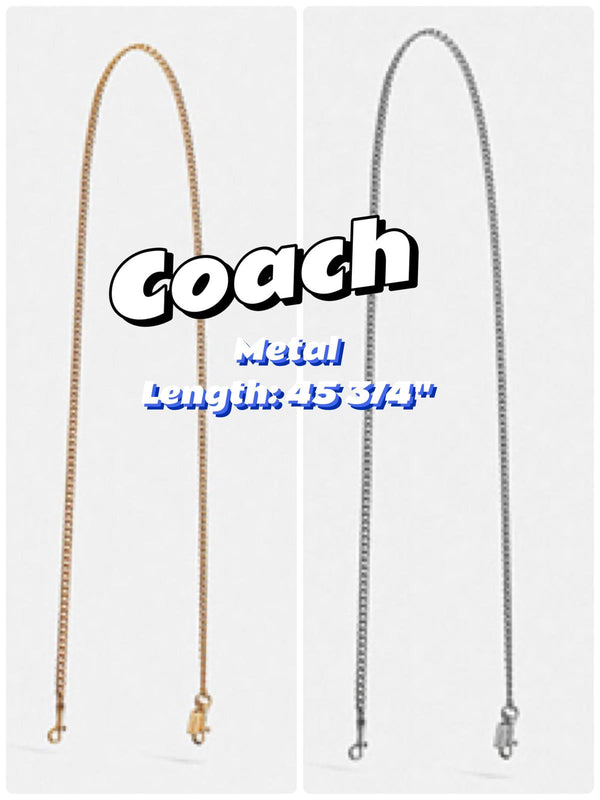 Coach Chain Strap