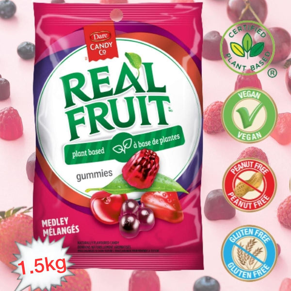  勁量裝Dare Real Fruit Gunmies 純素綜合天然水果軟糖15kg