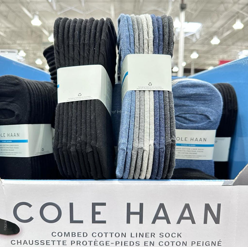 Cole Hann Men’s Liner Sock男裝隱形船襪 （10對）