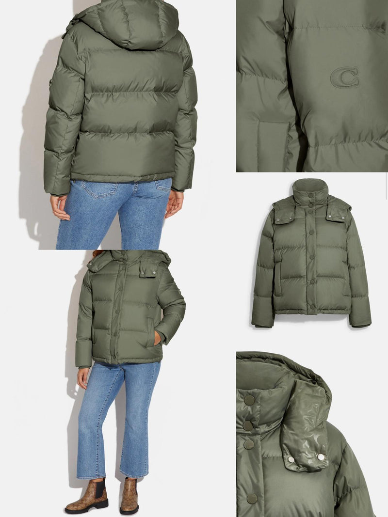 COACH®  Short Down Puffer