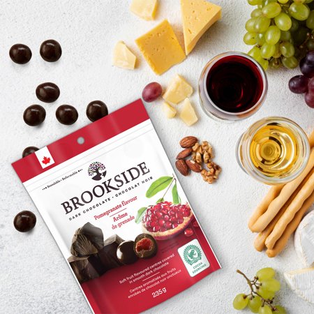 BROOKSIDE Dark Chocolate Pomegranate Flavor 紅石榴味黑朱古力 235g