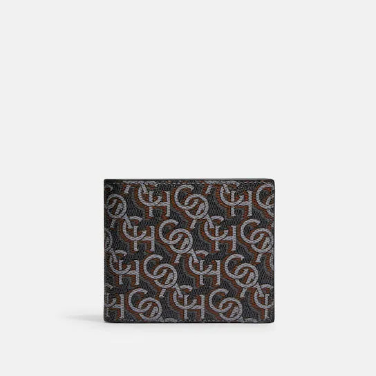 Coach 3 In 1 Wallet With Coach Monogram Print