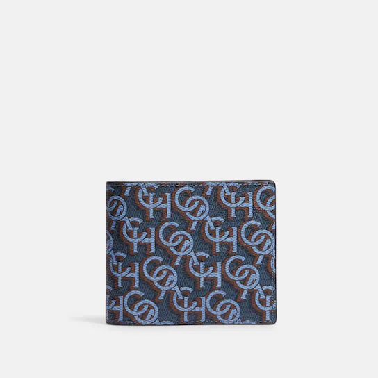 Coach 3 In 1 Wallet With Coach Monogram Print