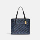 Coach City Tote With Coach Monogram Print