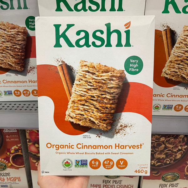 Kashi Organic Cinnamon Harvest Cereal Non-GMO 有機肉桂穀物棒非轉基因 460g