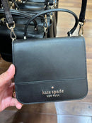 KATE SPADE STACI SQUARE CROSSBODY (BLACK ONLY)