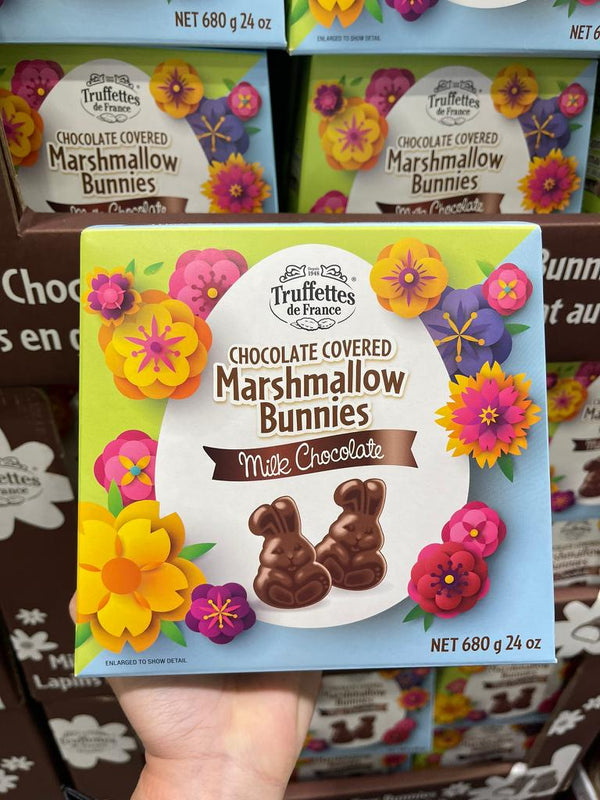 Truffettes Milk Chocolate Cover Marshamallow Bunnies 全新法國Truffettes 兔仔🐰棉花糖朱古力680g