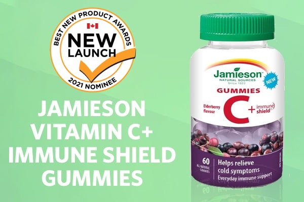 Jamieson Gummies C+  immune shield  Eldererry flavour 維他命C+ 接骨木軟糖 60粒裝