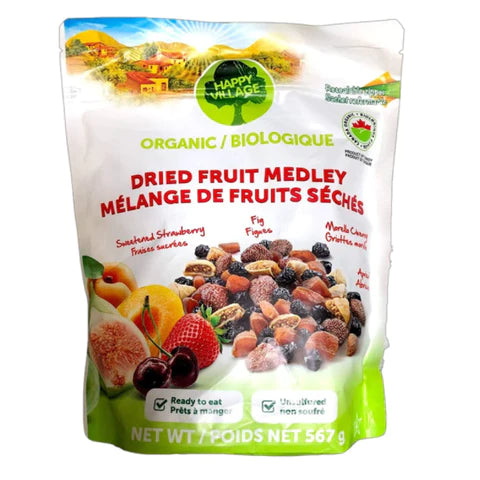 Happy Village Orangic Dried Fruit Medley 有機什錦水果乾 (567g)