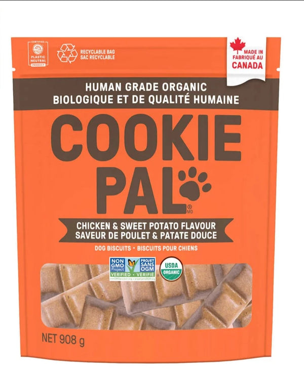 Cookie Pal Organic Sweet Potato and Flax Dog Biscuits 有機番薯及雞肉狗狗曲奇餅 908g