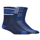 Tommy Hilfiger Crew Sock Mens Sizes 7-12男裝透氣吸汗長襪8對裝