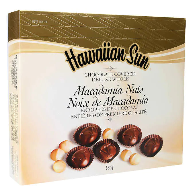 Hawaiian Sun Chocolate cover macadamia nuts夏威夷果仁朱古力 567g